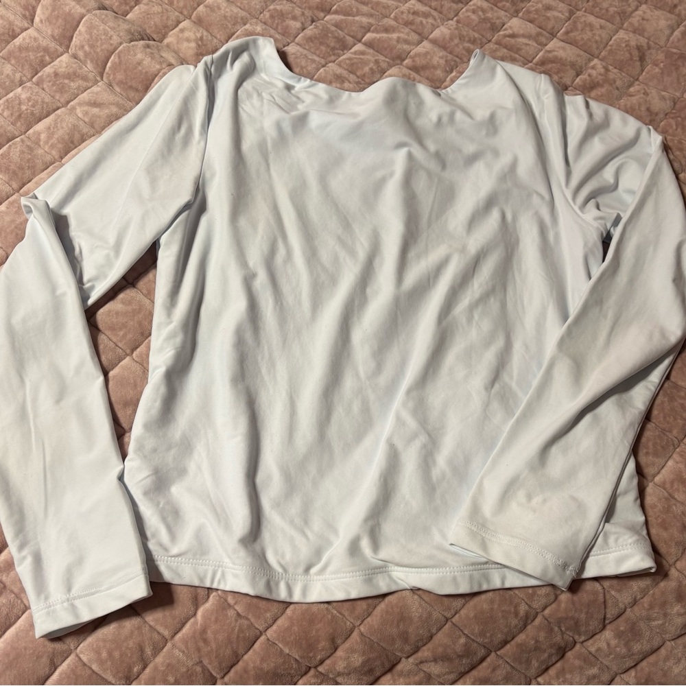 Women's Long Sleeve Blue Top